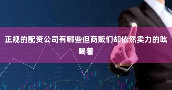 正规的配资公司有哪些但商贩们却依然卖力的吆喝着